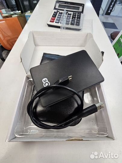 Внешний бокс для HDD-SSD 2.5 с проводом USB 3.0