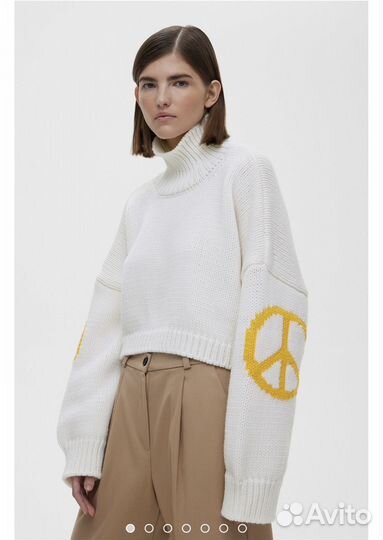 Кроп свитер aim clo