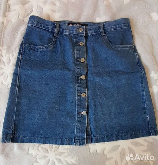 Джинсовая юбка