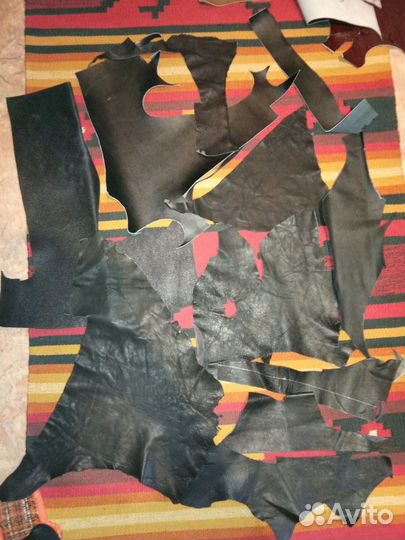 Кожа натуральная остатки