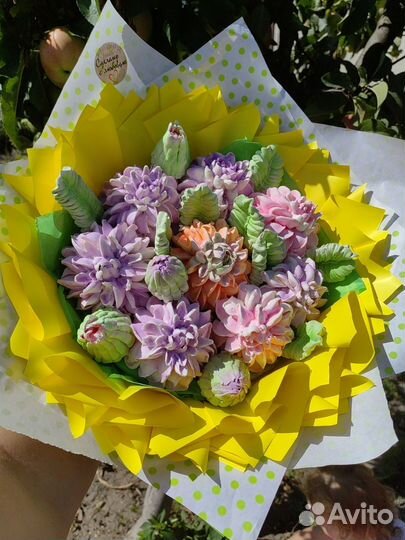 Букет из зефира