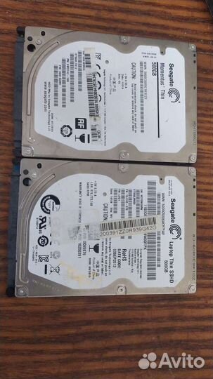 Жесткий диск для ноутбука Slim 500 гб слим sshd