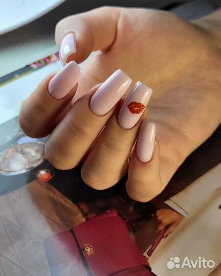 Маникюр,наращивание,выкладной френч