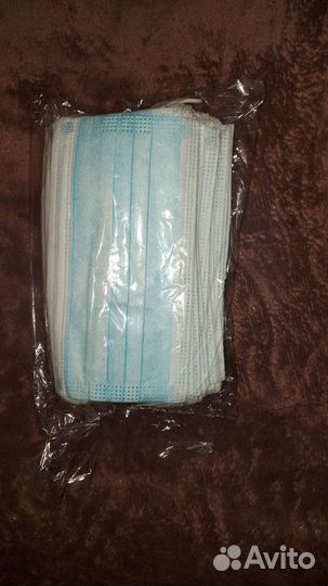 Маски 50 штук в упаковке