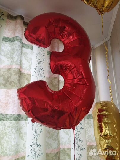 Цифра 3 на день рождения