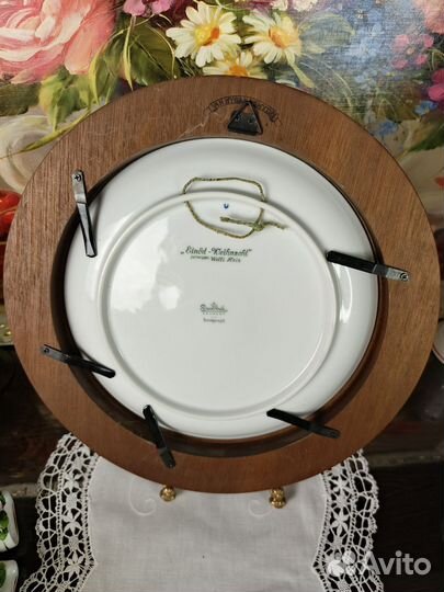 Тарелка настенная Rosenthal Рождество 1961 г