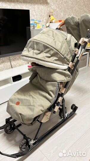 Санки коляска ника