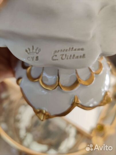 Статуэтка ангел с хворостом от Villari