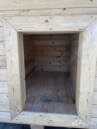 Будка для собаки утепленная новая
