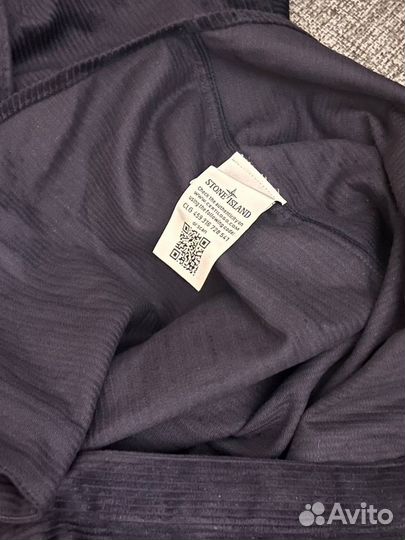 Рубашка Stone Island синяя