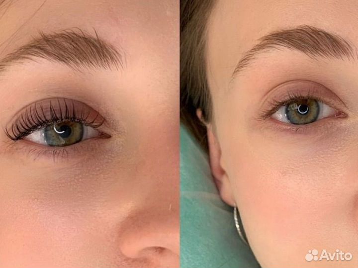 Ламинирование ресниц окрашивание ботокс