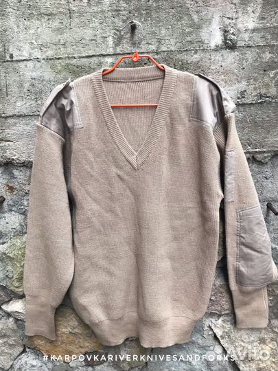 Свитер армейский 40'' Khaki, Великобритания