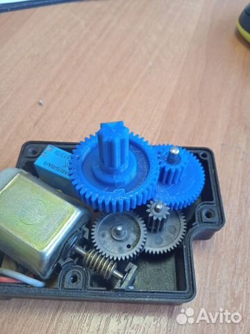 Шестерни заслонок отопителя renault scenic