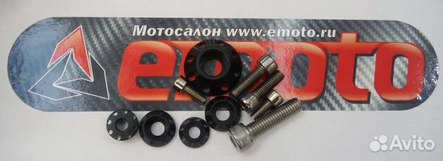 Комплект декоративных шайб,болтов CNC крепления пл