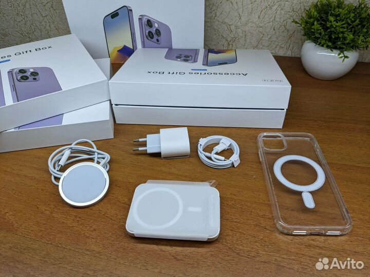 Набор iPhone MagSafe Battery Pack+чехол MagSafe