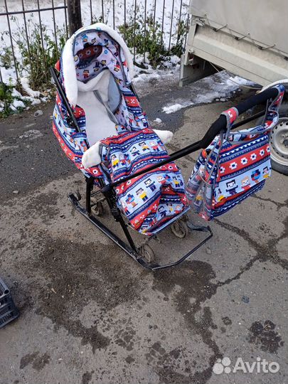 Санки коляска