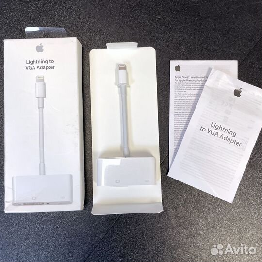 Адаптер Lightning to VGA (Новый и б/у)