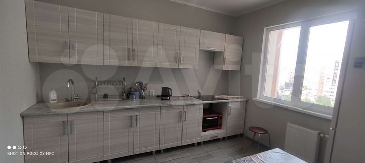 1-к. квартира, 40 м², 7/17 эт.