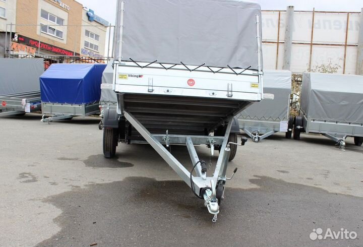 Прицеп Викинг 1530 идеален для тех, кто строится