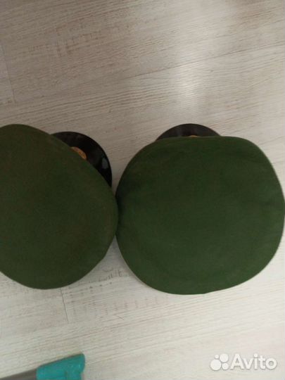 Фуражка офисная зеленая