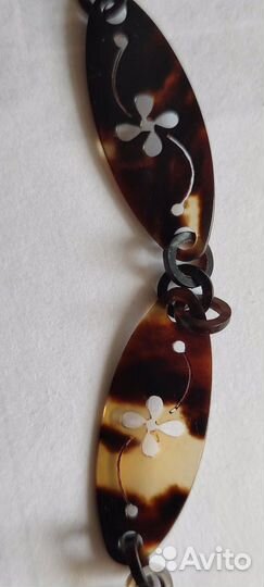 Панцирь черепахи Бусы и Подвеска