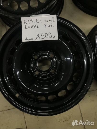 R15 J6 Et42 4-100 57 mm