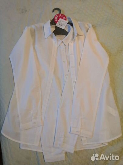Рубашки для Девочки XXS для школы новые