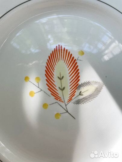 Тарелки столовые винтаж СССР зик Конаково