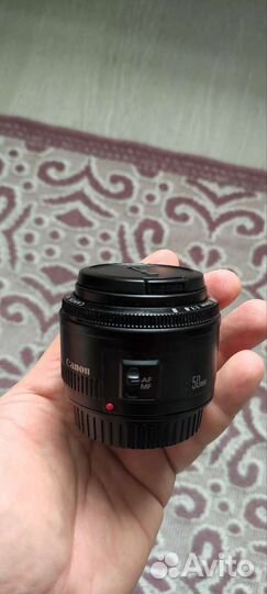 Объектив canon портретный EF-S 50 mm 1: 1,8 II