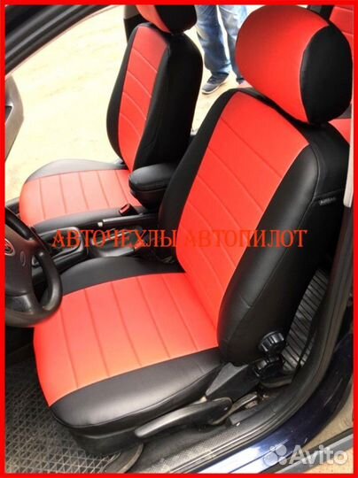 Чехлы Автопилот Volkswagen Passat B6 из экокожи