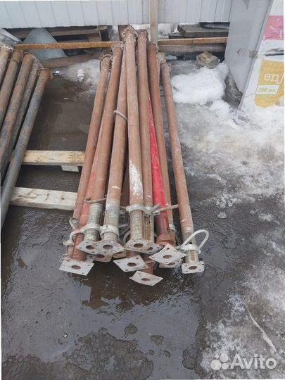 Телескопические стойки для поддержания перекрытий