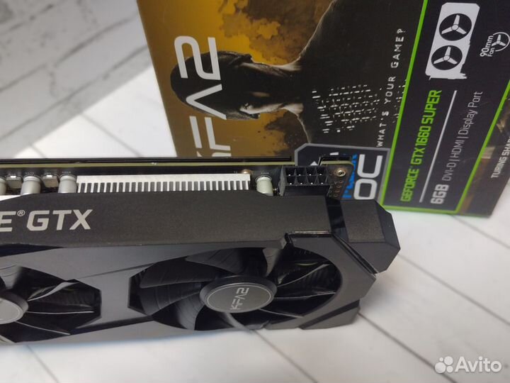 Видеокарта KFA2 GeForce GTX 1660 Super 1-Click OC