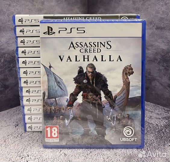 Assassin's Creed Valhalla на PS5 Новый диск