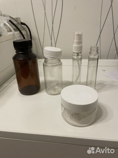 Баночки для крема и шампуней, лосьонов