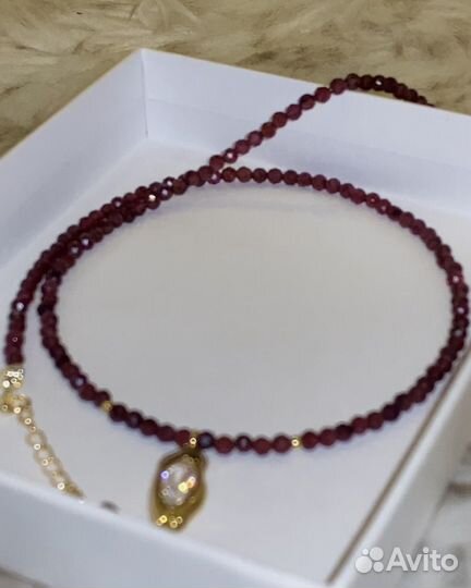 Чокер из натуральных камней