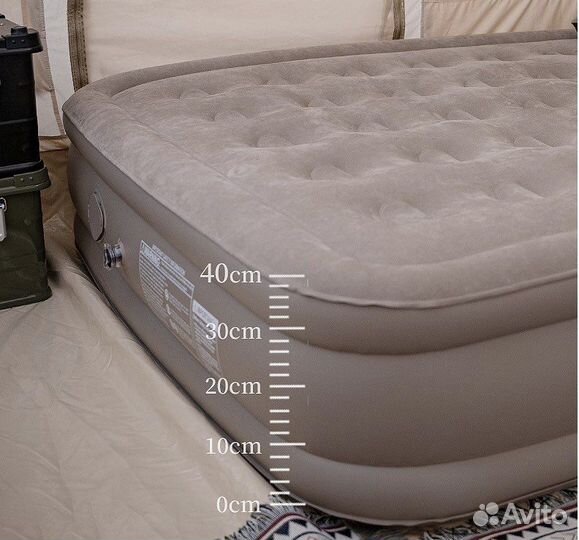 Самонадувающийся матрас с насосом