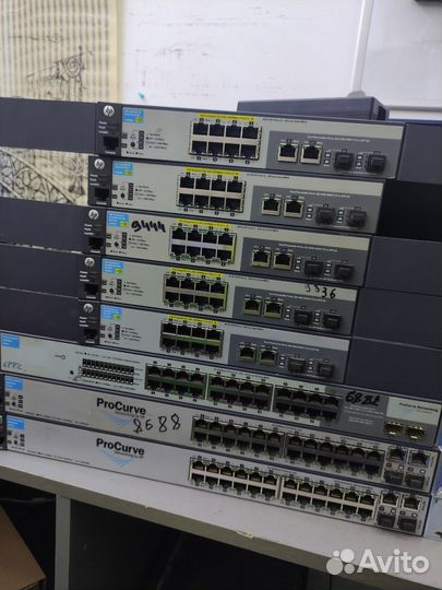 Коммутаторы (Маршрутизаторы) HP Cisco D-link