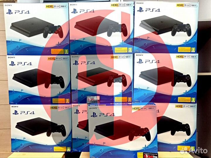 Sony PlayStation 4 Slim 500гб (новая)