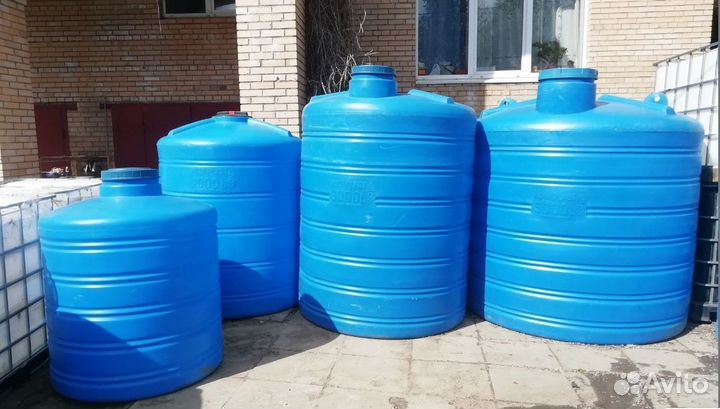 Ёмкости пластиковые от 1000 литров