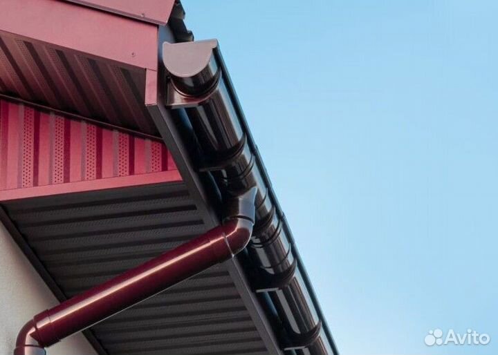 Прямоугольная водосточная система