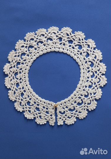 Воротник вязаный