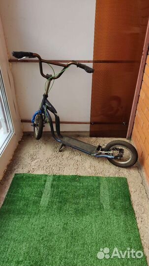 Самокат с большими колесами