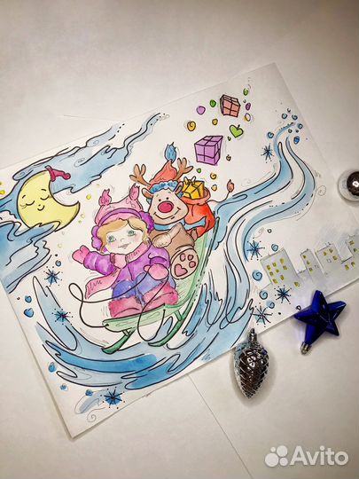 Художник рисунки в школу