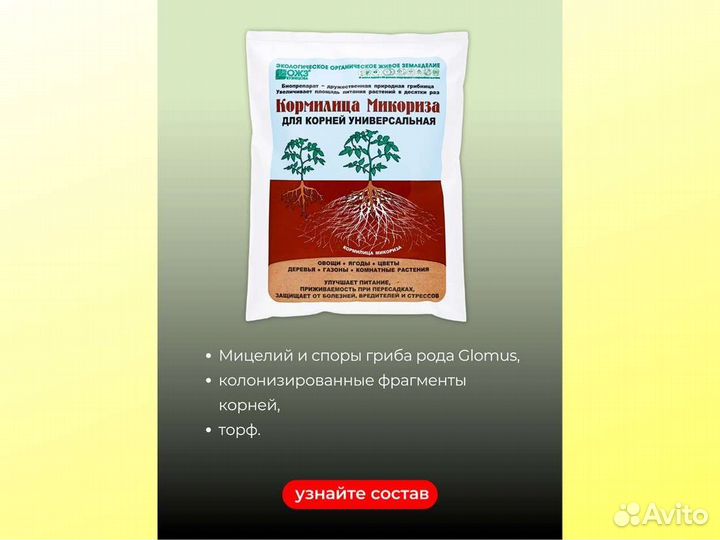 Кормилица Микориза для растений