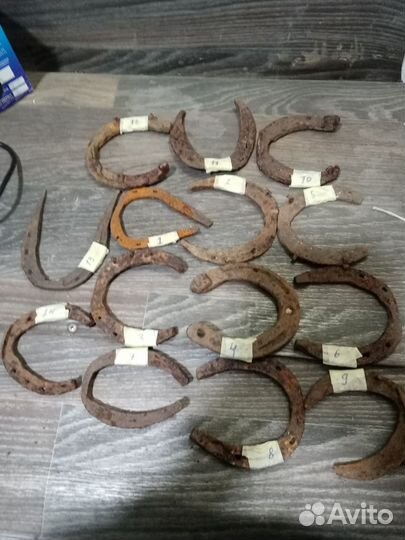 Подковы старинные есть кованные