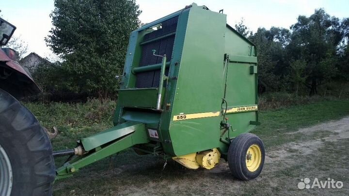 Пресс-подборщик John Deere 550, 1991