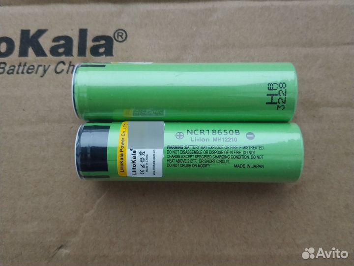 АКБ 18650 Li-ion.LiitoKala 3400mAh