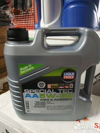 Моторное масло liqui moly special TEC AA 5W-30 4Л