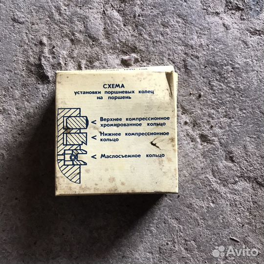 Поршневые кольца Ваз 2101-2109