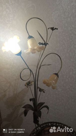 Торшер напольный б/у